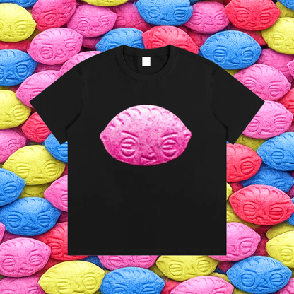 Pink Stewie Molly Tee